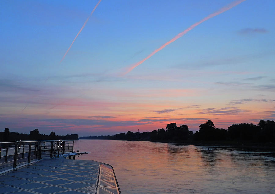 Morning Glory Rhine River Germany Photograph