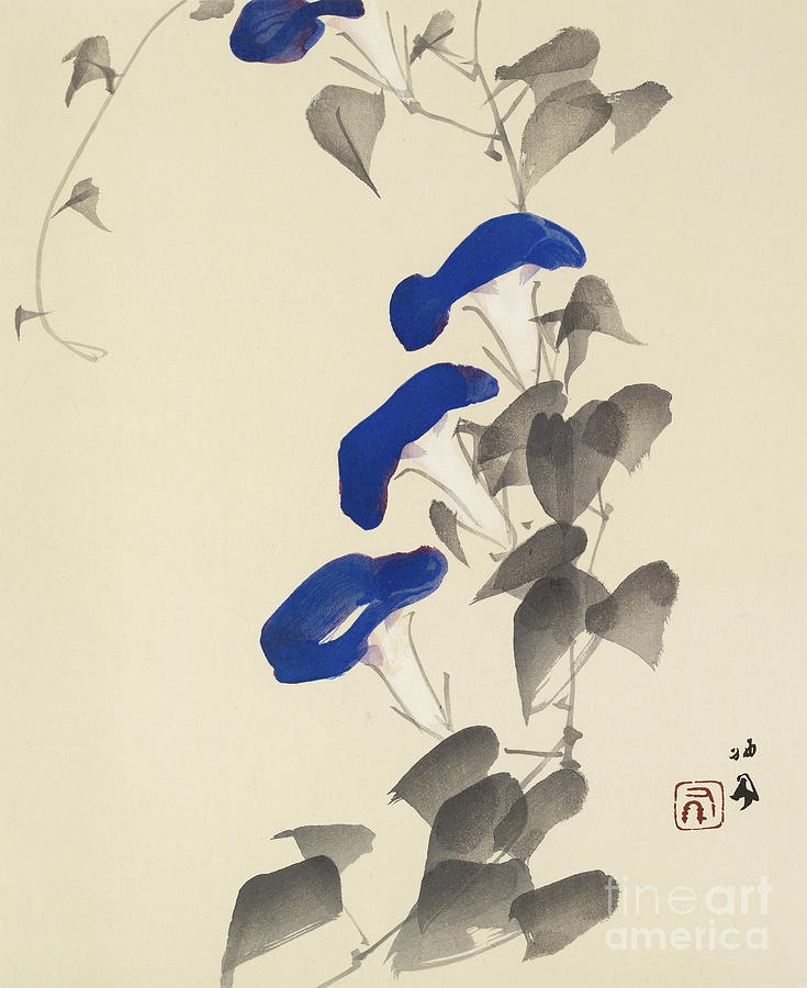 Morning glory Painting by Takeuchi Seiho