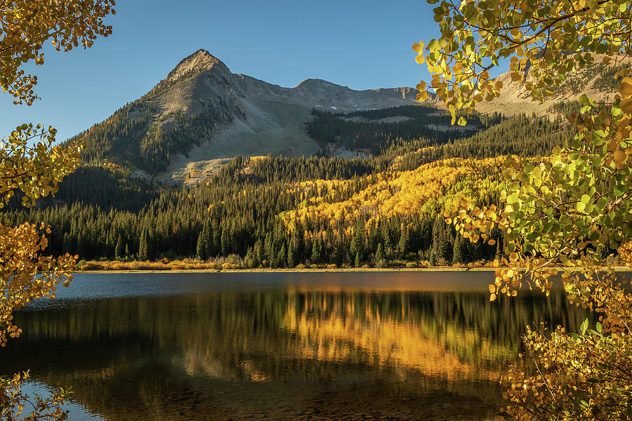 Morning Glow at Lost Lake Photograph by Jack Clutter