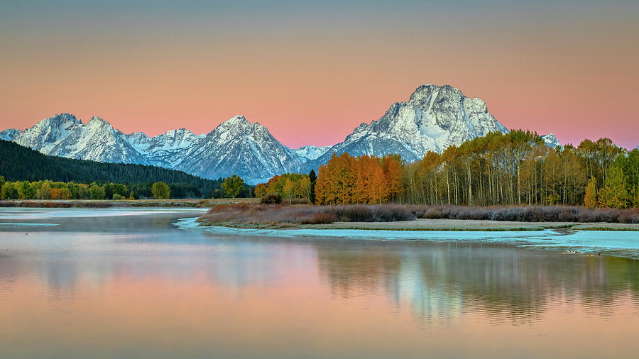 Landscape Photograph - Morning Glow Grand Teton NP by Russell Cody Landscape Photograph - Morning Glow Grand Teton NP by Russell Cody