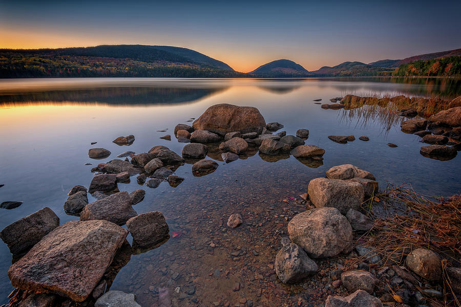 Eagle Photograph - Morning Glow on Eagle Lake by Rick Berk