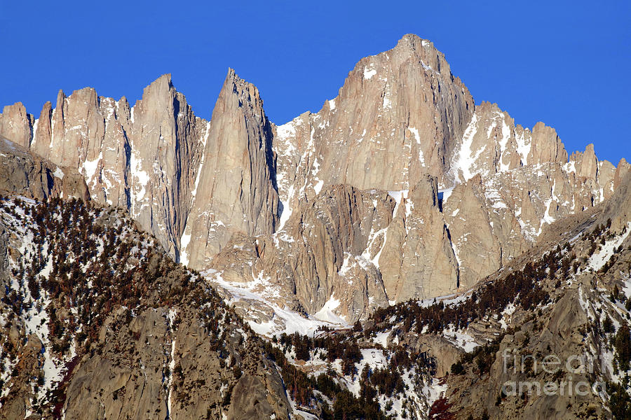 Morning Grandeur, Mount Whitney Photograph by Douglas Taylor