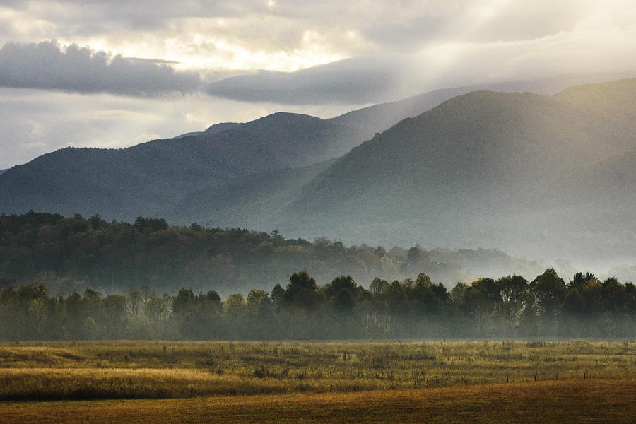 Morning in Cades Cove Photograph by MRaust