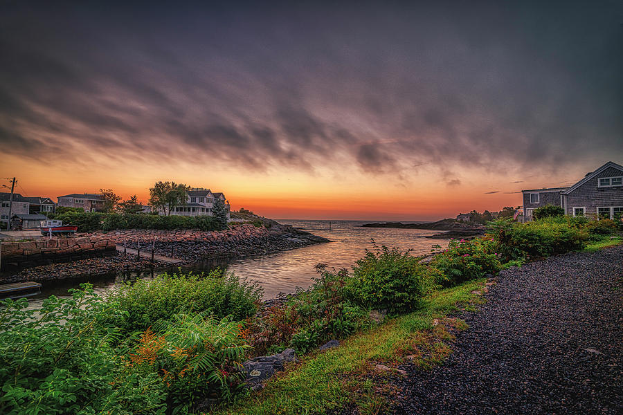 Morning in Perkins Cove Photograph by Penny Polakoff