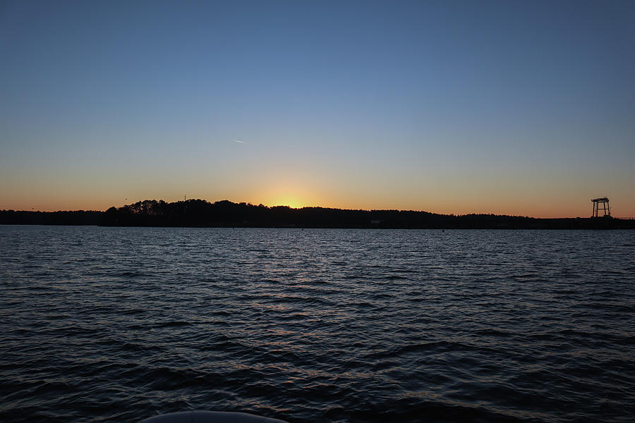 Morning Lake Sun Stirring Photograph