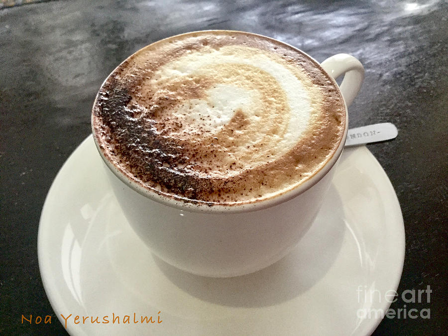 Morning Latte - Coffee Photograph by Noa Yerushalmi