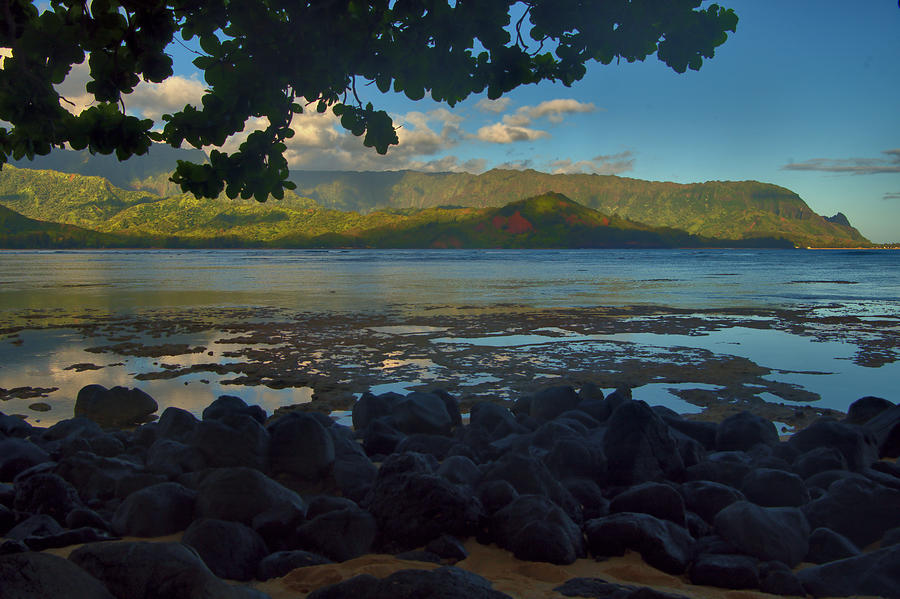 Morning Light - Hanalei Bay Photograph by Stephen Vecchiotti