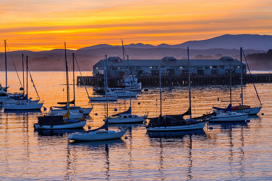 Morning Light in Monterey Photograph by Derek Dean