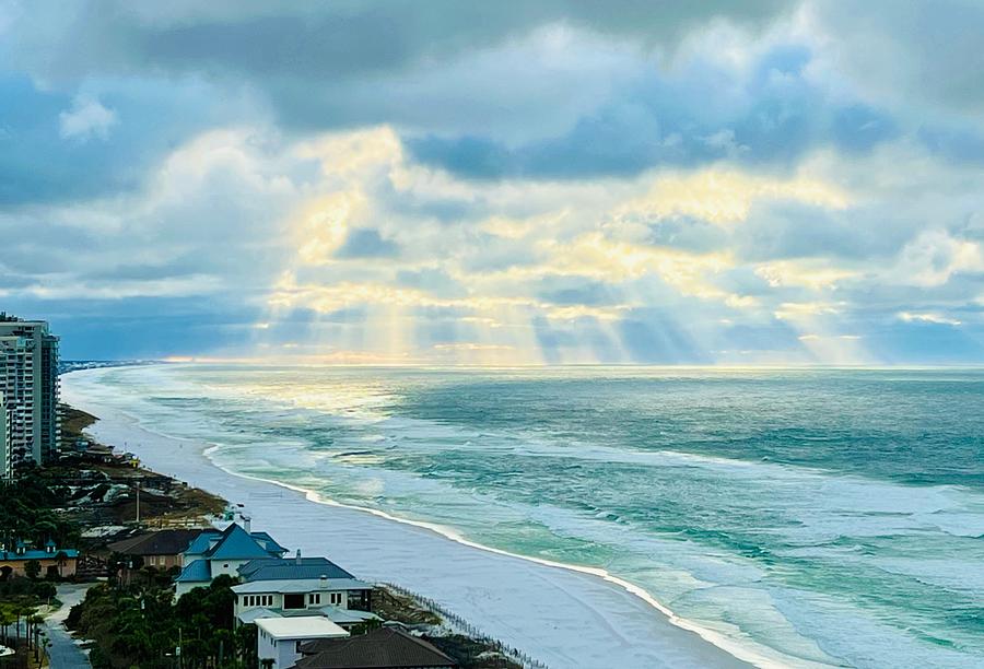 Morning Light on the Gulf of Mexico Photograph by Carla Parris
