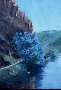 Montana Painting - Morning Light On The Missouri by Bryan Alexander Montana Painting - Morning Light On The Missouri by Bryan Alexander