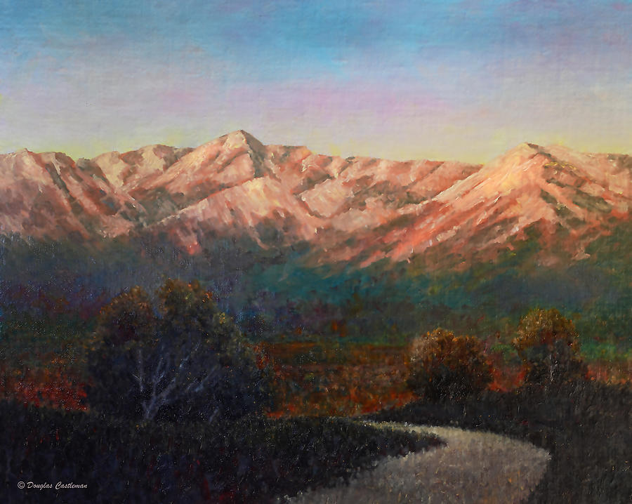 Morning Light On the Mountains Painting by Douglas Castleman