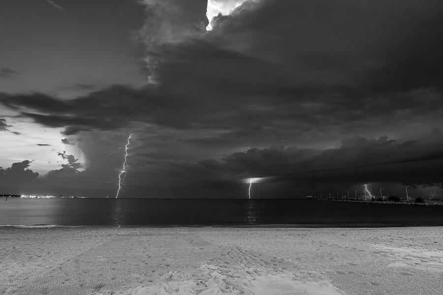 Morning lightning departed from reality Photograph by Brian Wright