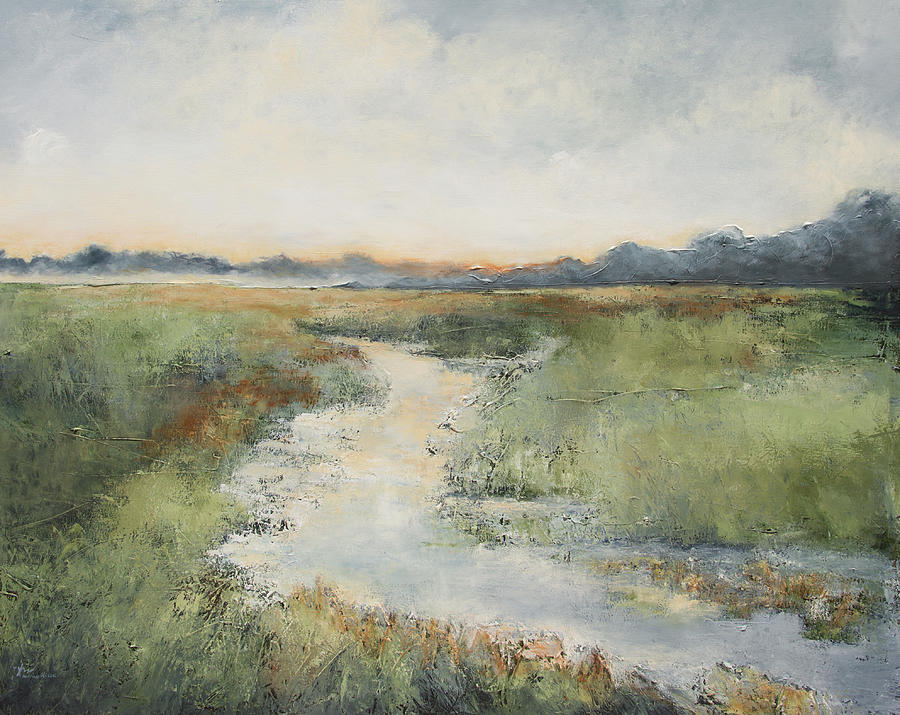 Morning Low County Painting by Katrina Nixon