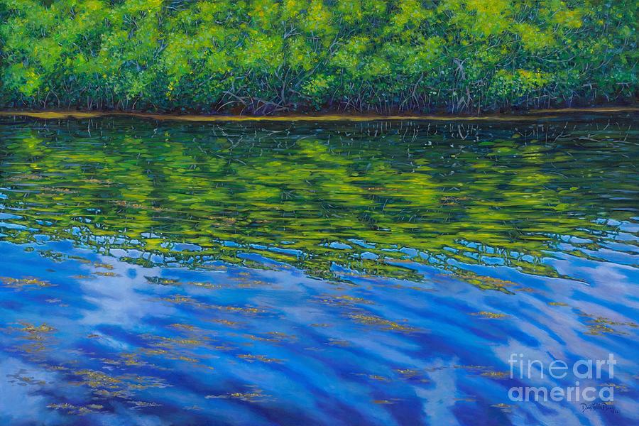 Morning Mangroves Painting by Danielle Perry