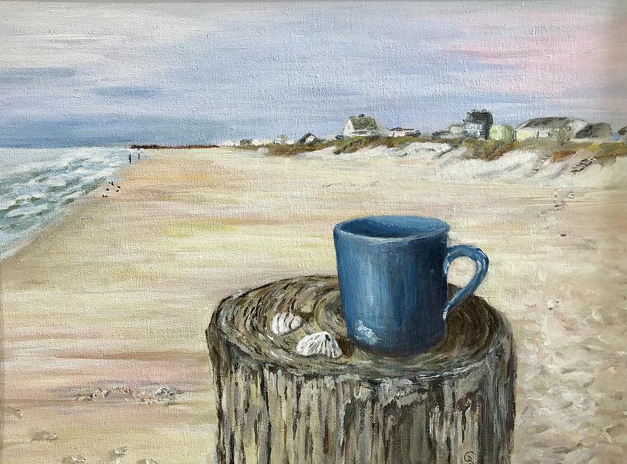 Morning Meeting Painting by Deborah Smith