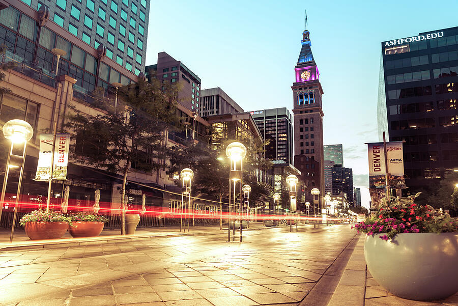 Morning Melody In Downtown Denver Photograph by Gregory Ballos - Fine ...