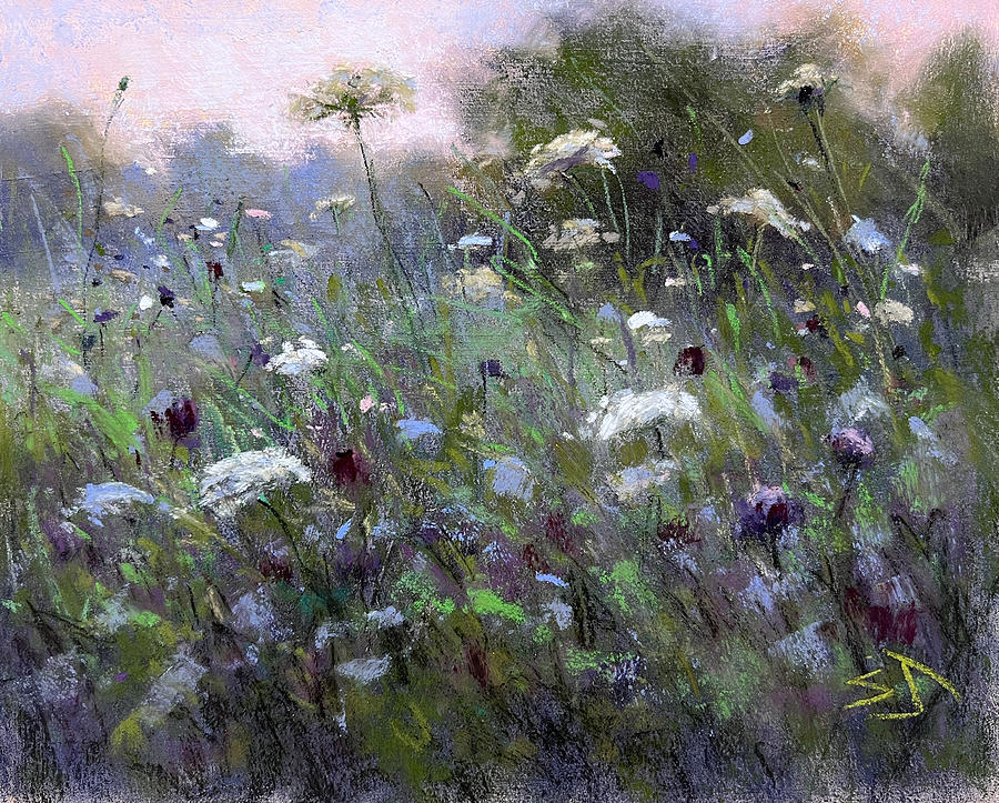 Queen Anne's Lace Painting - Morning Mercies by Susan Jenkins
