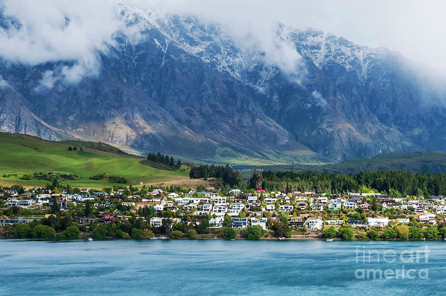 Morning Mist over Queenstown Photograph by Bob Phillips