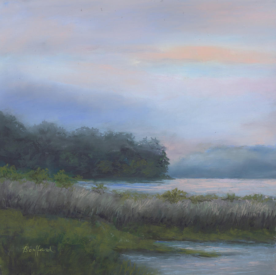 Morning Mist Painting by Vikki Bouffard