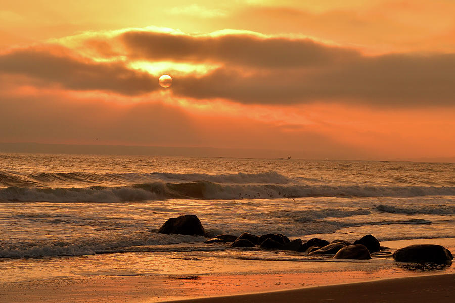 Morning ocean serenity Photograph by Nancy Landry