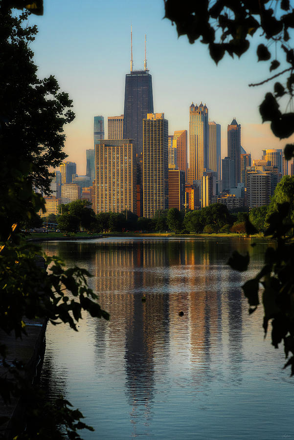 Morning On Chicagos South Lagoon Photograph by Owen Weber