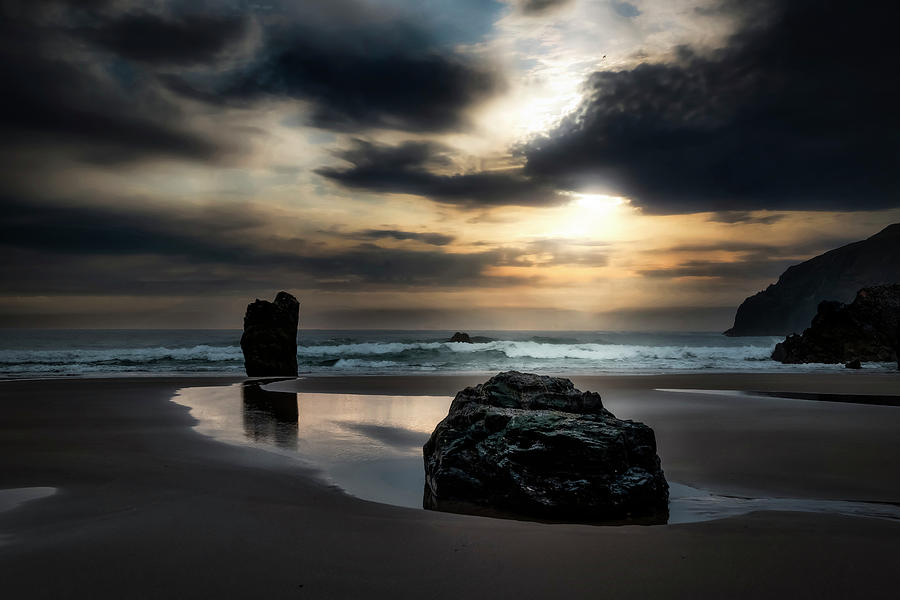 Morning on the beach  Photograph by Remigiusz MARCZAK