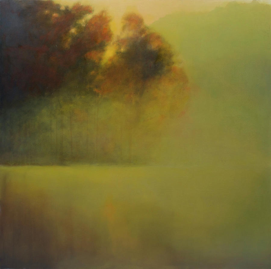 Hazy Painting - Morning on the Buffalo by Cap Pannell