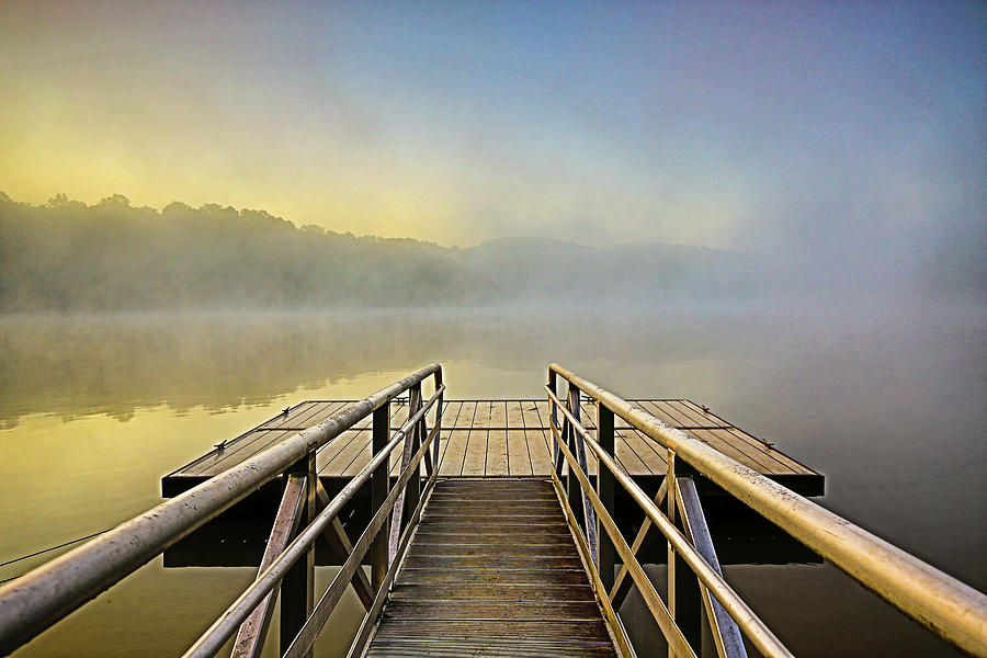 Morning On The Chattahoochee River Photograph by James Frazier - Pixels