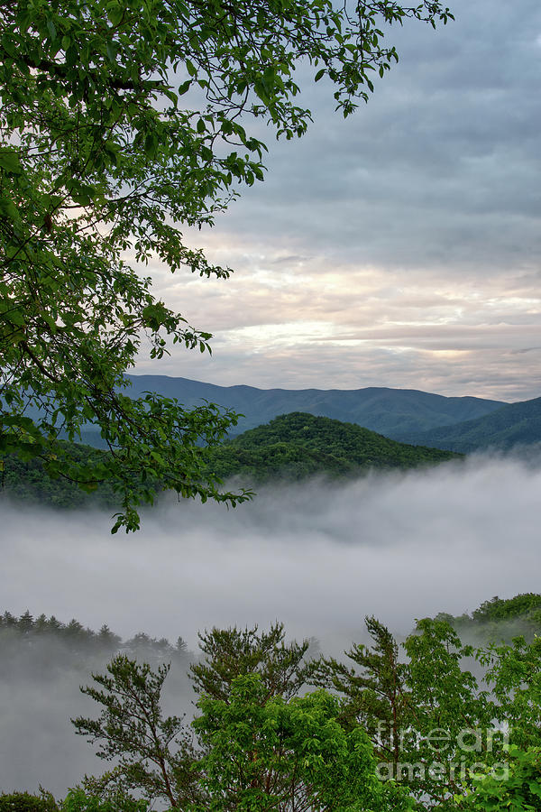 Morning on the Foothills Parkway 2 Photograph by Phil Perkins