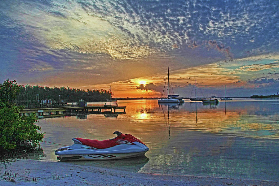 Morning Peace - Florida Sunrise Photograph by HH Photography of Florida