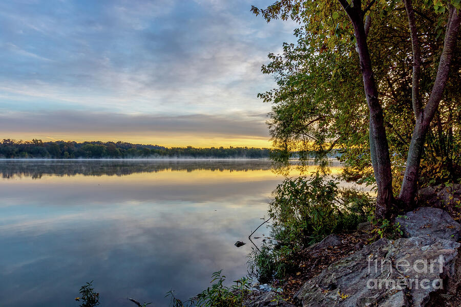 Morning Peace On The Lake Photograph by Jennifer White