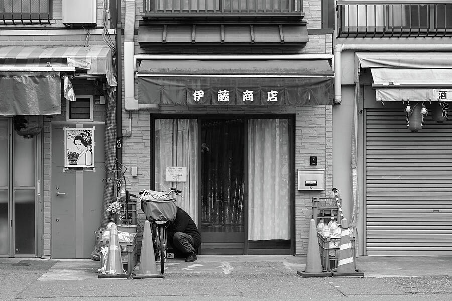 Morning Routine in Asakusa Tokyo Japan Photograph by Matthias Hauser Morning Routine in Asakusa Tokyo Japan Photograph by Matthias Hauser