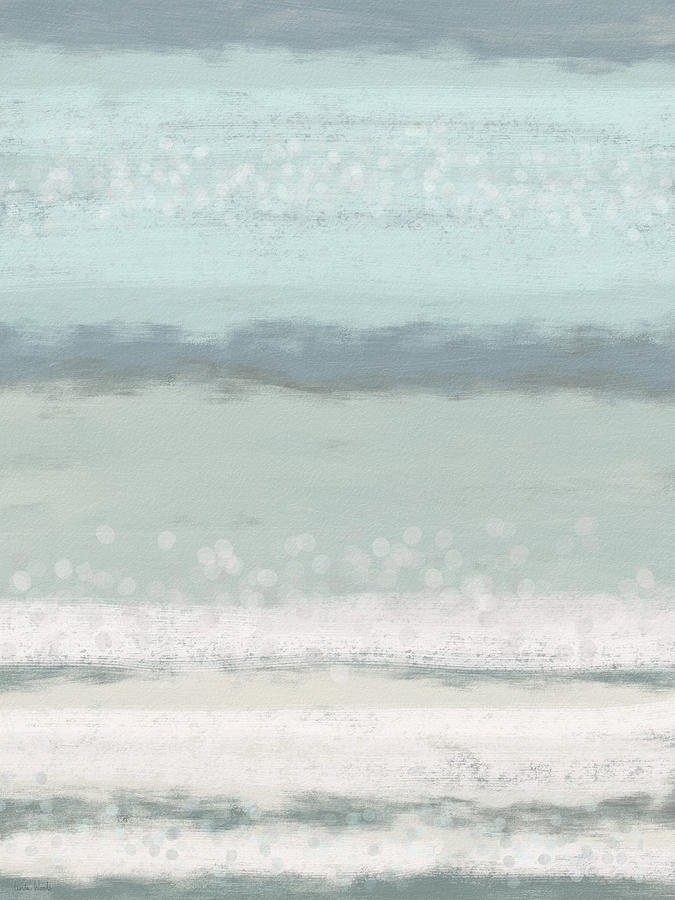 Beach Painting - Morning Serenity 1- Art by Linda Woods by Linda Woods