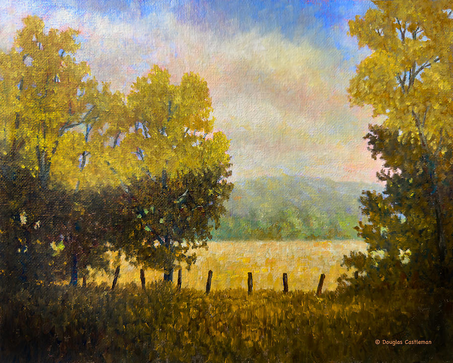 Morning Shadows Painting by Douglas Castleman