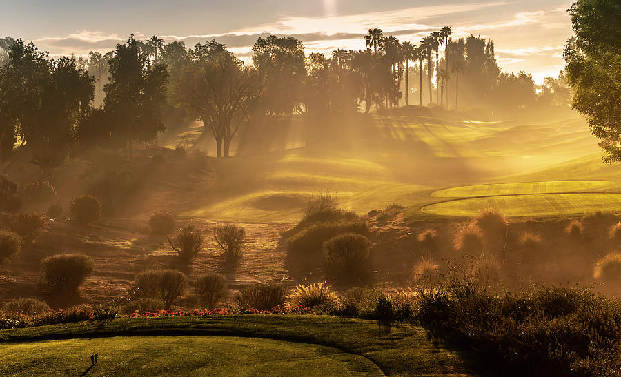 Morning Steam at Indian Wells Photograph by Chris Casas