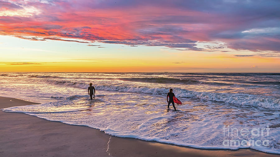 Morning Surf Photograph by Sean Mills