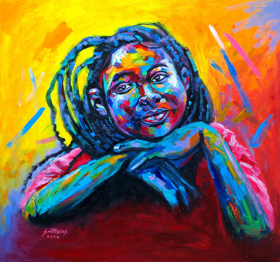 Morning Thought Painting by Olaoluwa Smith
