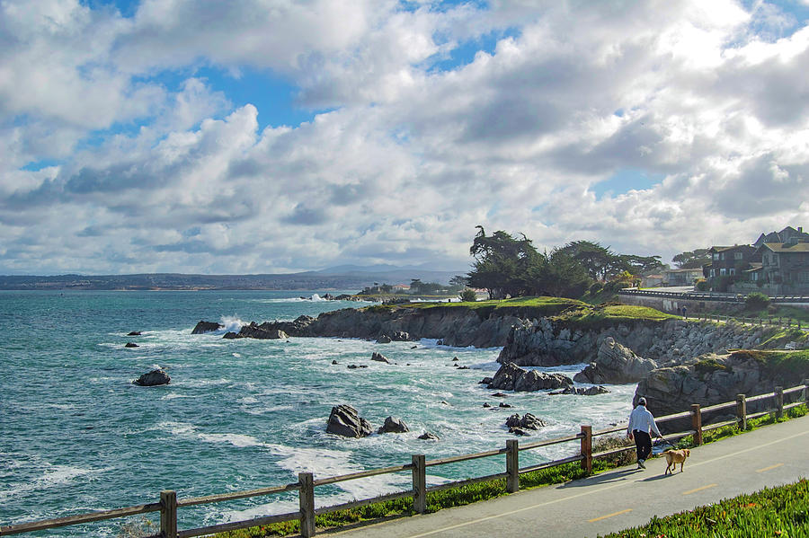 Morning Walk, Pacific Grove CA Photograph by Jim Pavelle