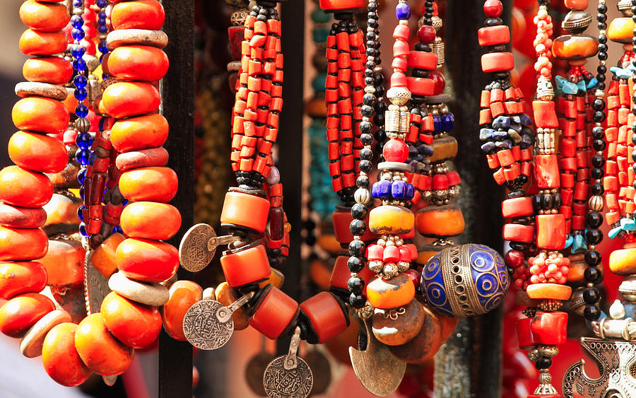 Moroccan Beads Photograph by Gene Taylor