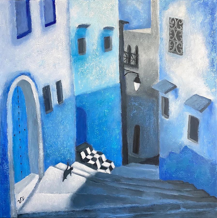 Moroccan Dreams Painting by Victoria Lakes
