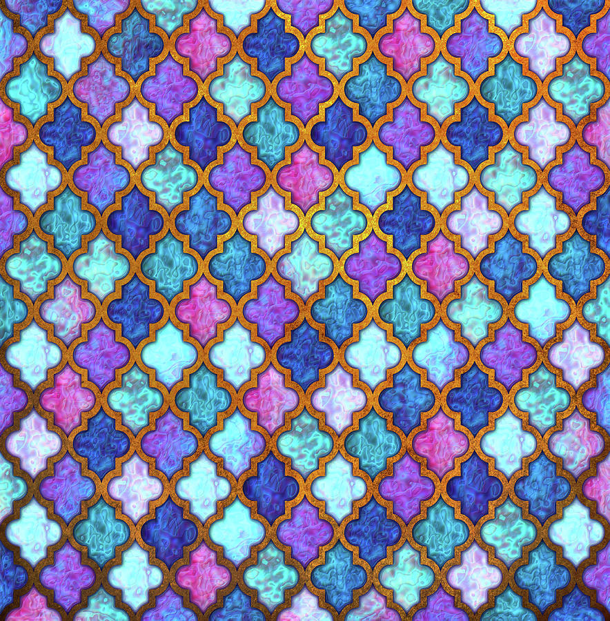 Moroccan pattern 1 by Art Dream Studio