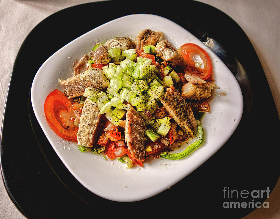 Moroccan Tuna Dish Photograph by Olivier Le Queinec