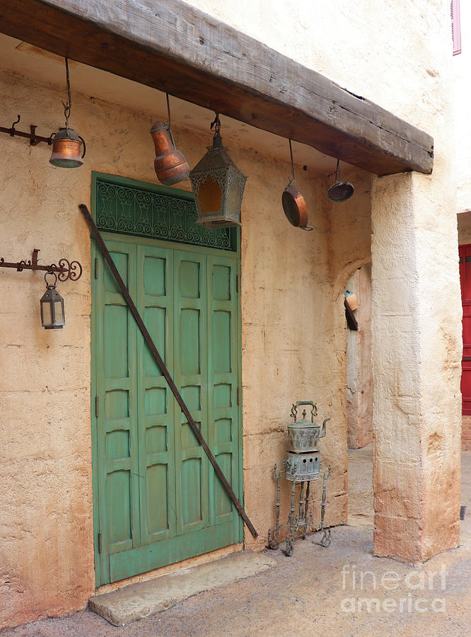 Morocco Architecture at Epcot 1722 Photograph by Jack Schultz