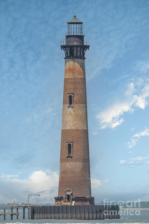 Morris Island Lighthouse - Charleston South Carolina - Standing Tall Photograph by Dale Powell