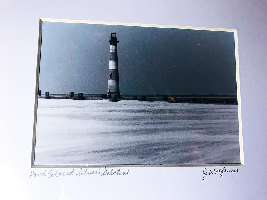 Morris Island Lighthouse Photograph by Jean Wolfrum