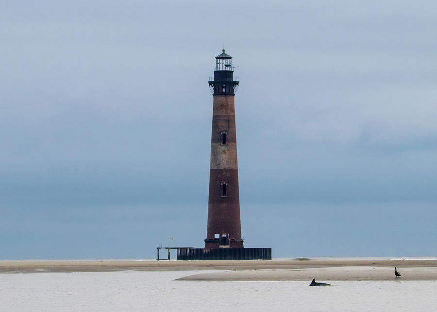 Morris Island Lighthouse Photograph by Kylie Jeffords