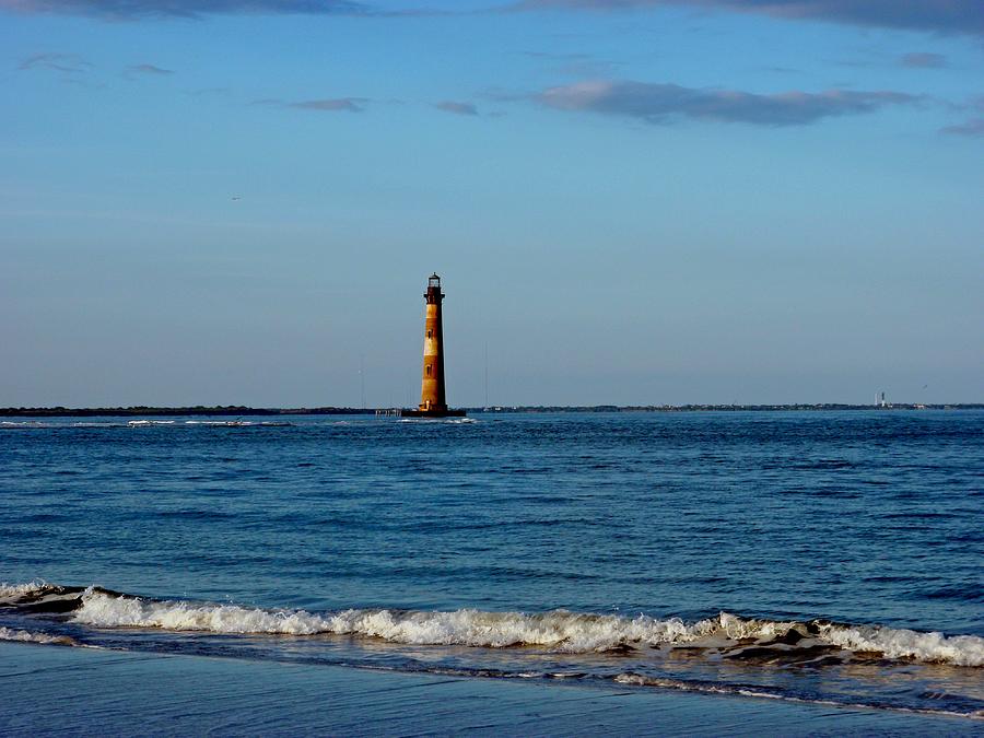 Morris Island Lighthouse Photograph by Will Burlingham