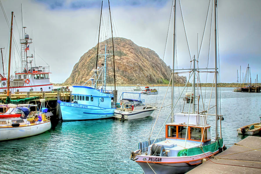 Morro Bay Harbor 2 Photograph by Donna Kennedy
