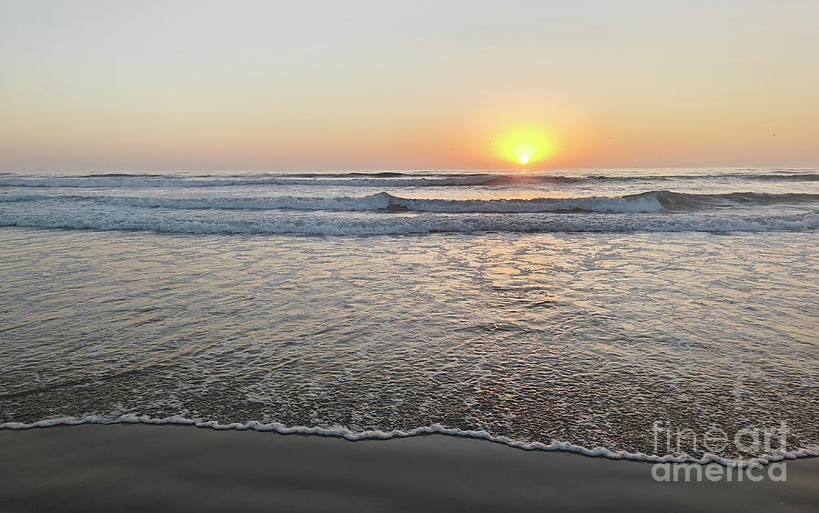 Morro Bay Ocean Sunset Photograph by Michael Rock