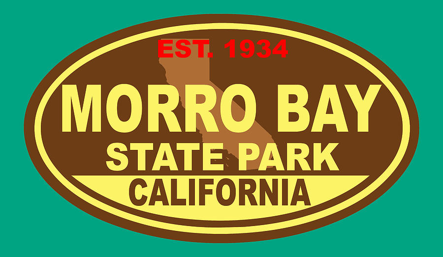 Morro Bay State Park California Digital Art by Keith Webber Jr